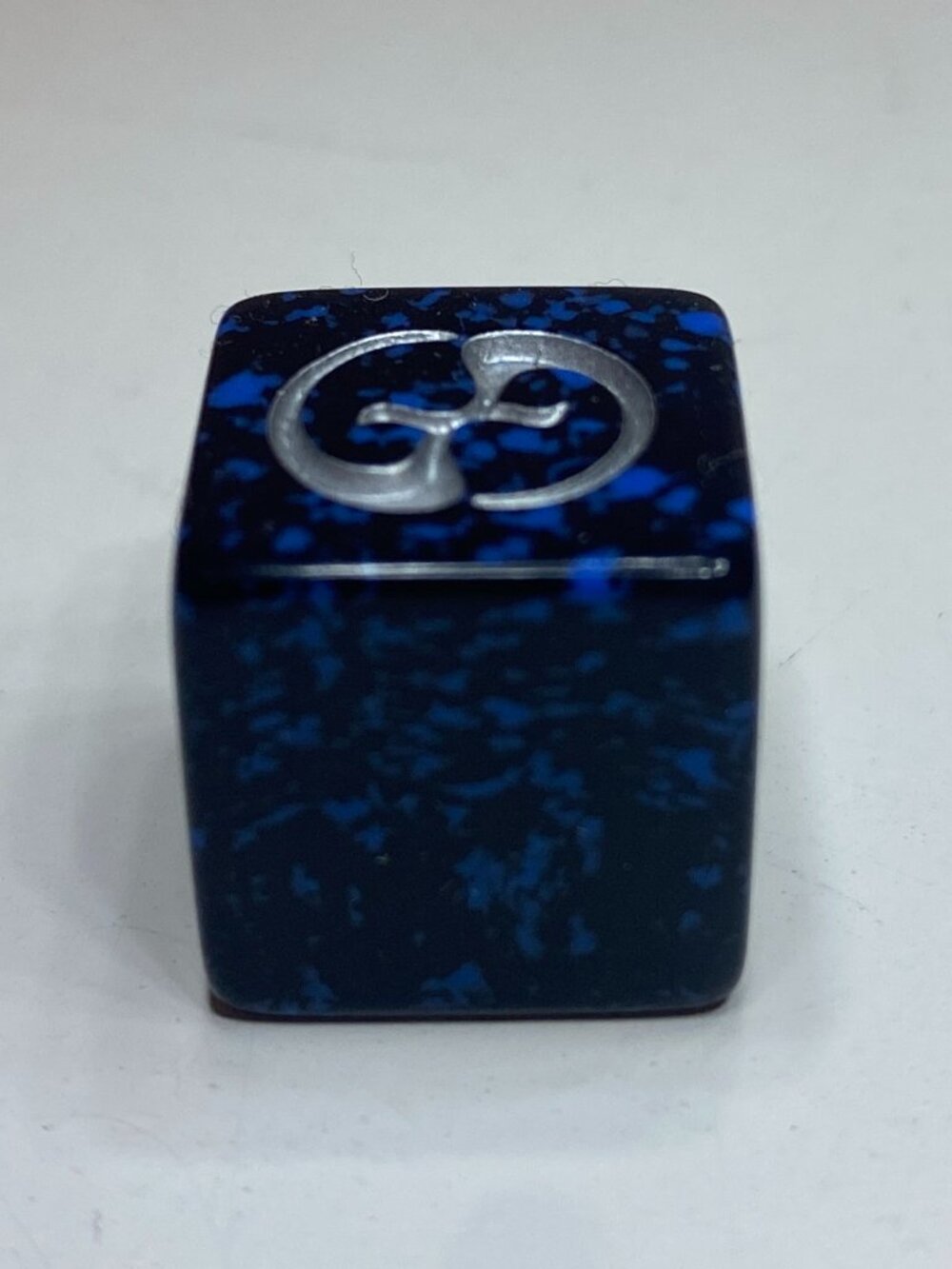 MTG Magic 2009 Planechase Planar Die D6 Blue Speckled Planeswalker Chaos